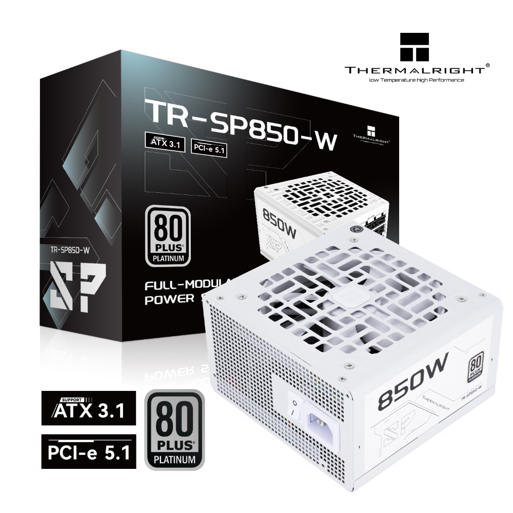 Thermalright SP-850-W 850W 80 Plus Platinum Fully Modular Power Supply - White