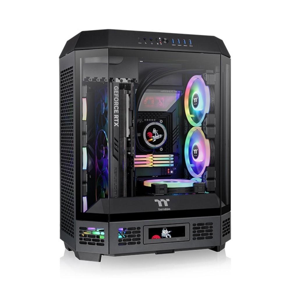 Thermaltake The Tower 600 Mid Tower Gaming Case – Black