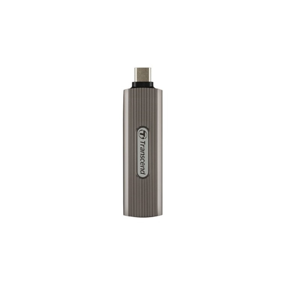 Transcend ESD330C 2TB External SSD Type-C USB 3.2 Gen2 Up to 1,050MB/s Retractable Connector Metal Case