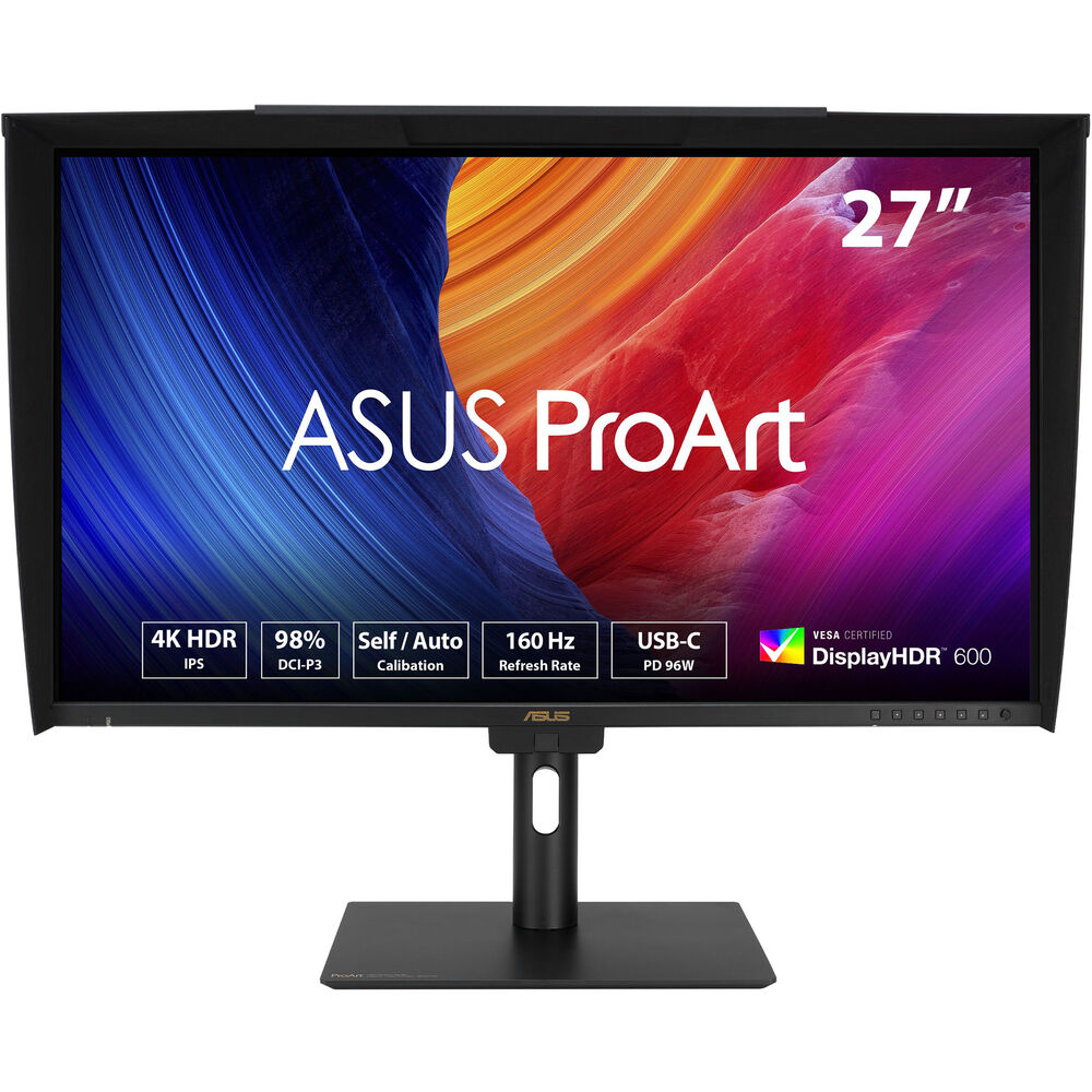 Asus ProArt Display PA27UCGE Professional Monitor – 27-inch 4K (3840 x 2160) IPS 600 nits 98% DCI-P3 Delta