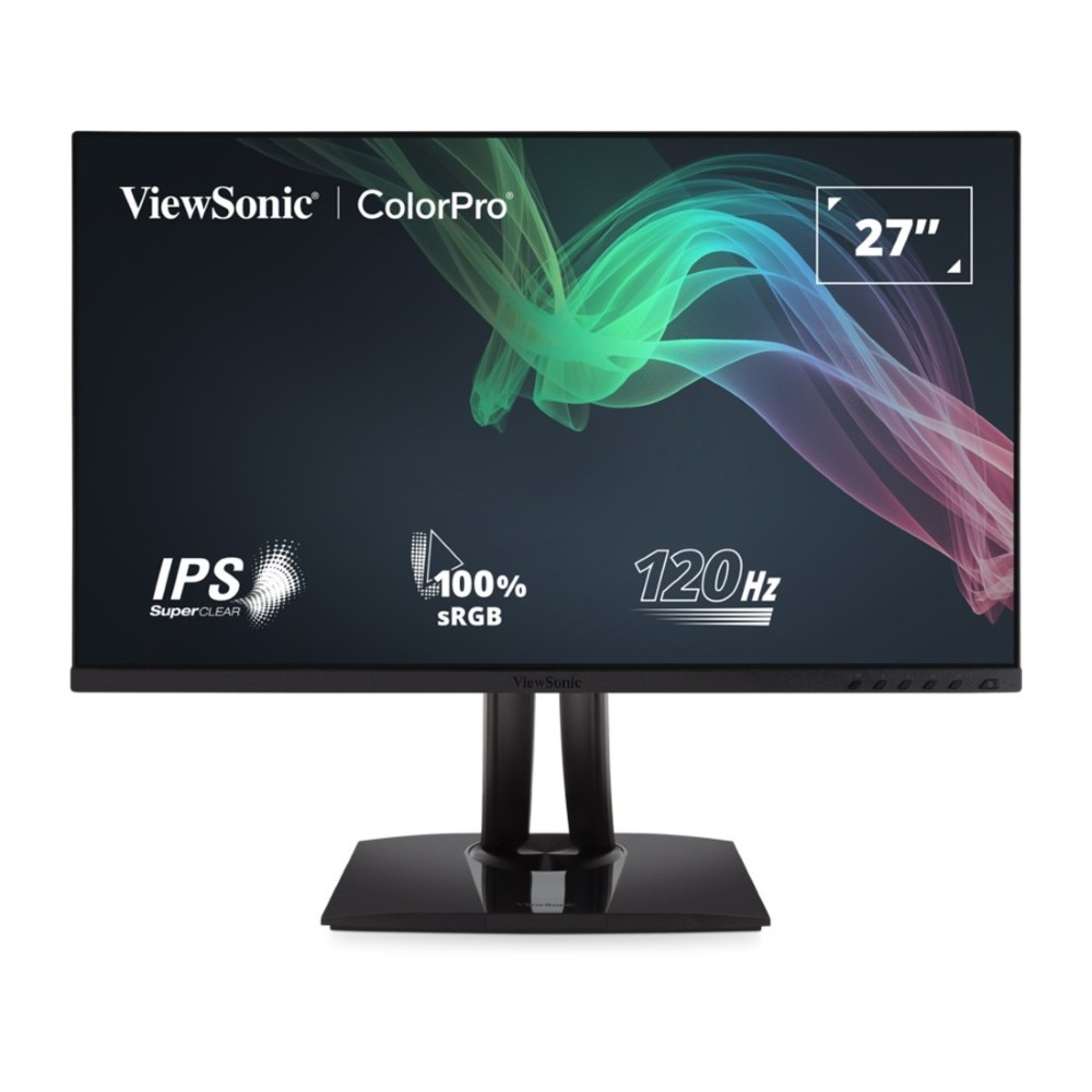 ViewSonic VP2756A-2K 27″ 120Hz 2K QHD with 90W USB-C Pantone Validated 100% sRGB & Factory Calibrated Monitor