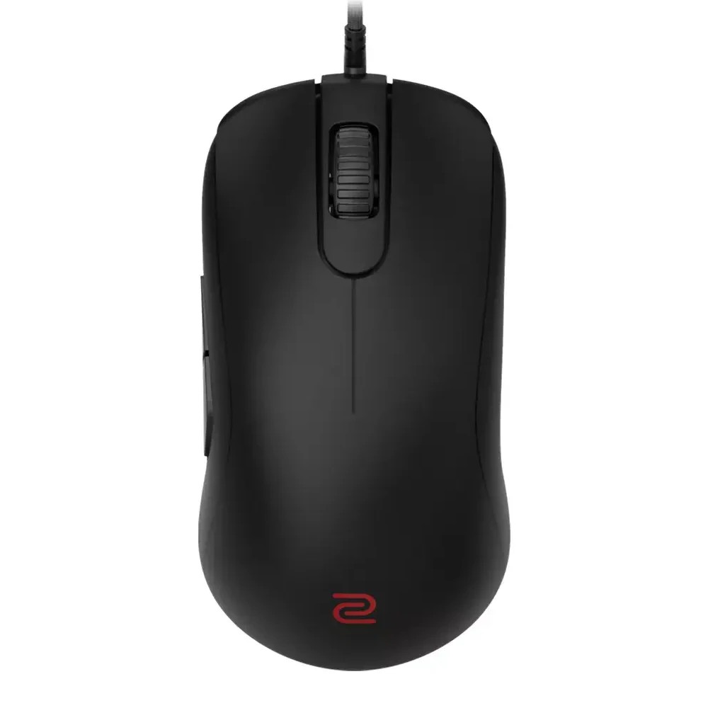 BenQ Zowie S2 Symmetrical-Short Gaming Mouse for Esports, 3200 Maximum DPI, 5 Buttons, 4 DPI Settings, 3360 Sensor, Black