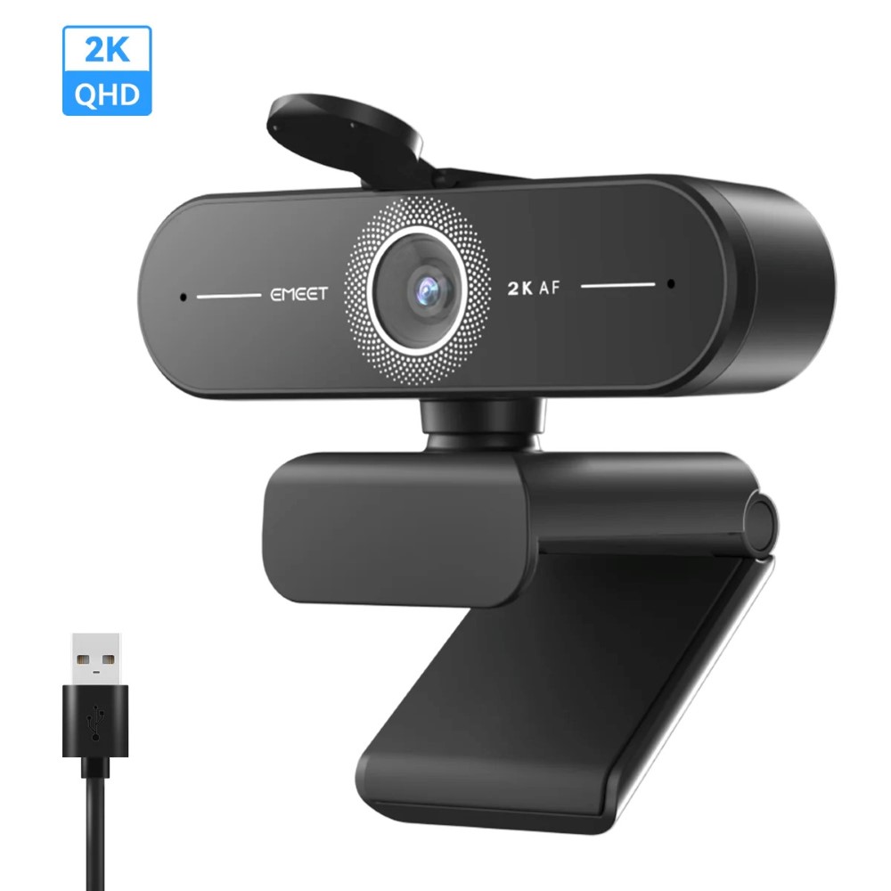 EMEET SmartCam C60E 2K Webcam