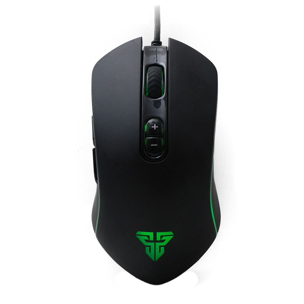 Fantech Thor X9 Wired Gaming Mouse RGB 7 Macro Buttons Programmable True 4800 DPI Claw Grip Comfort Beginner Gaming Mouse for Window PC Black