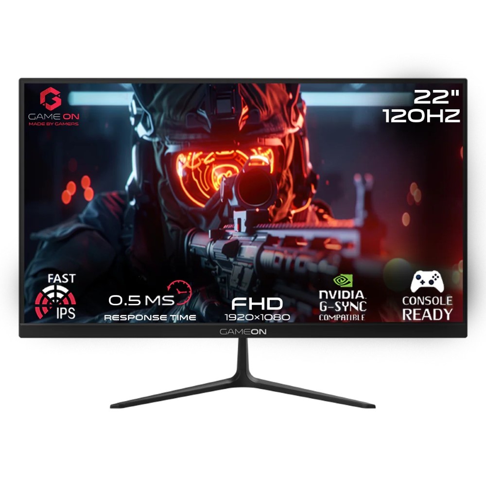 GAMEON GOES22FHD120IPS 22″ FHD 120Hz Black