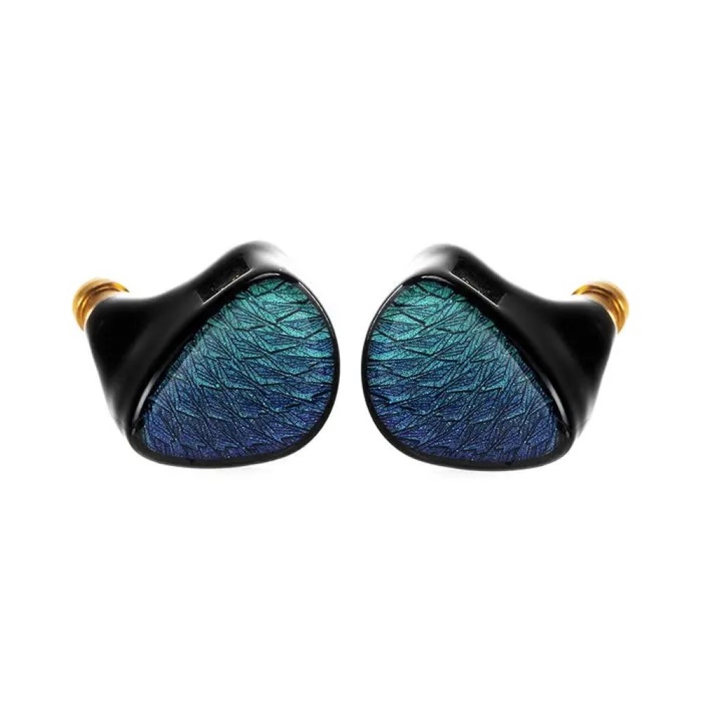 Kinera Celest Wyvern Black Remaster 10mm LCP 2.0 Diaphragm Custom Dynamic Driver In Ear IEM Earphones With Mic Cable Headphones (3.5mm Boom Mic Moos Color)
