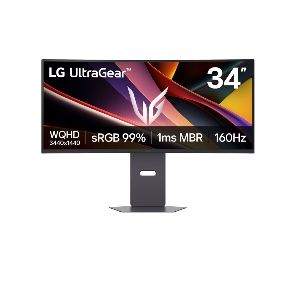 LG MONITOR 34G600A-B 34INCH QHD 160HZ CURVED GAMING MONITOR  
