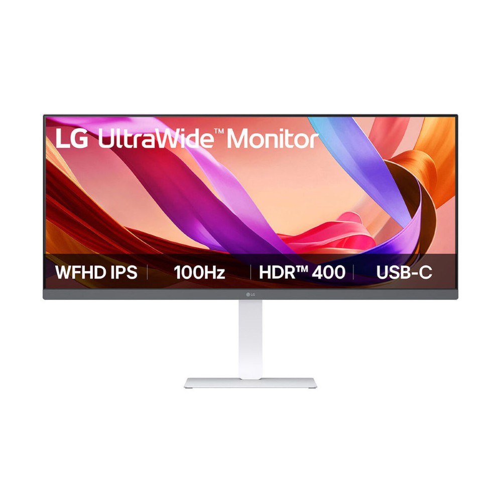 LG MONITOR 34U530A W 34Inch 2560 X 1080 IPS TYPE C  WHITE MONITOR  