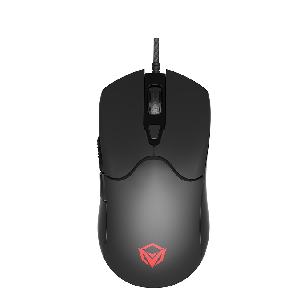 Meetion GM21 2023 Wired 12000 DPI Computer Gaming Mouse - Black
