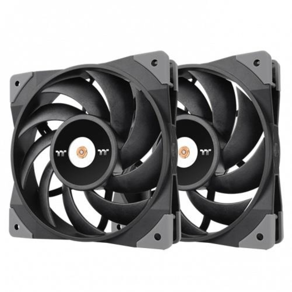 Thermaltake ToughFan 12 High Static Pressure 120mm Radiator Case Fan - 2 Fan Pack
