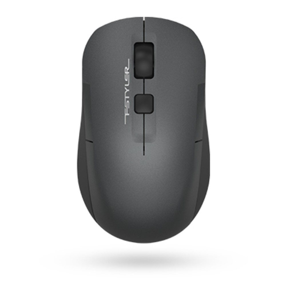 A4Tech FG16CS Air2 Dual-Function Air Mouse Black 2000dpi Silent Clicks - Grey