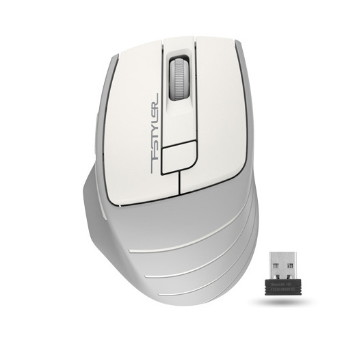 A4Tech FG30S Fstyler 2.4G Wireless Mouse (White)