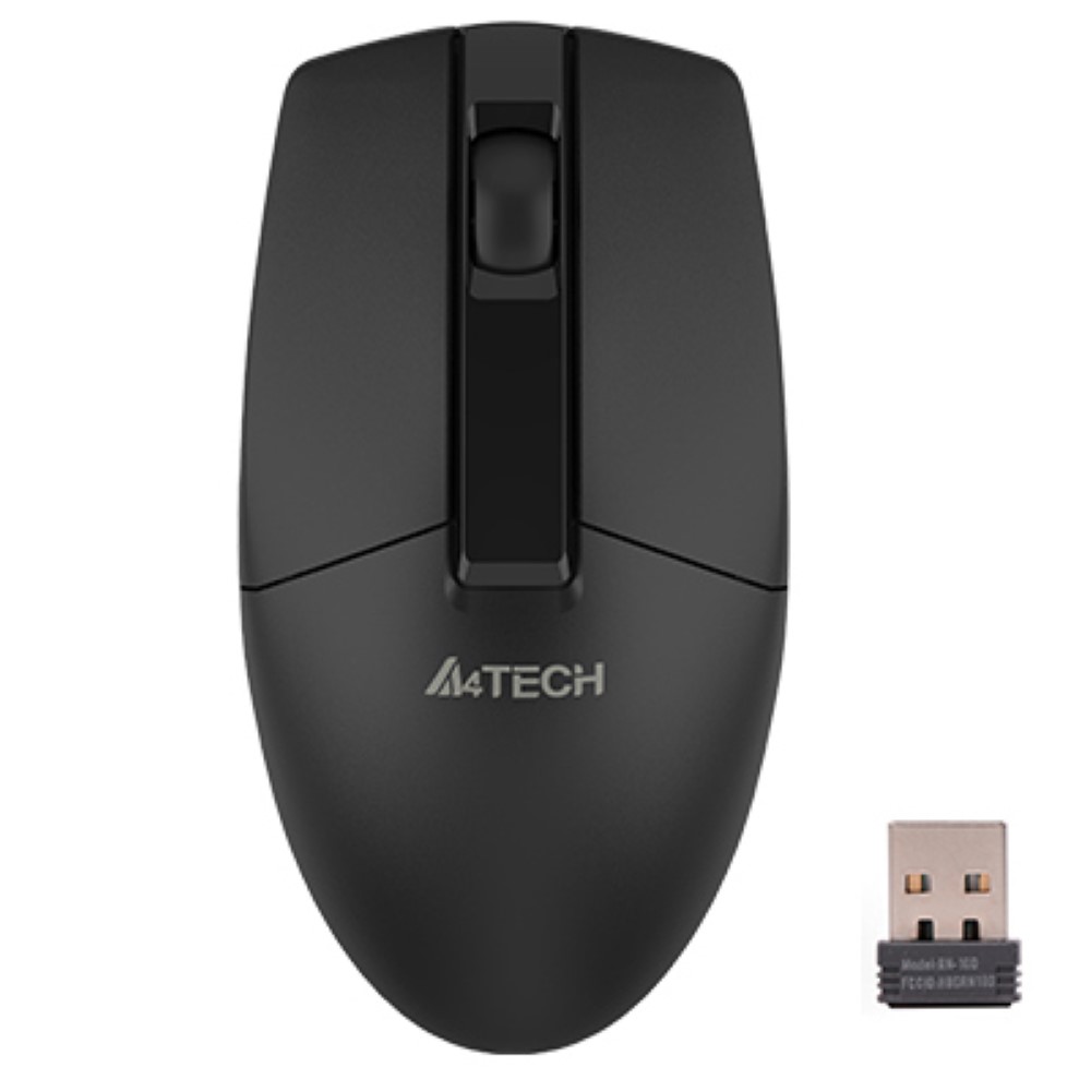 A4Tech G3-230NS Wireless Silent Click Mouse USB Black