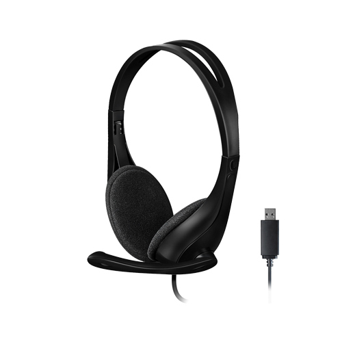 A4tech HU-9 USB Stereo Headset Black