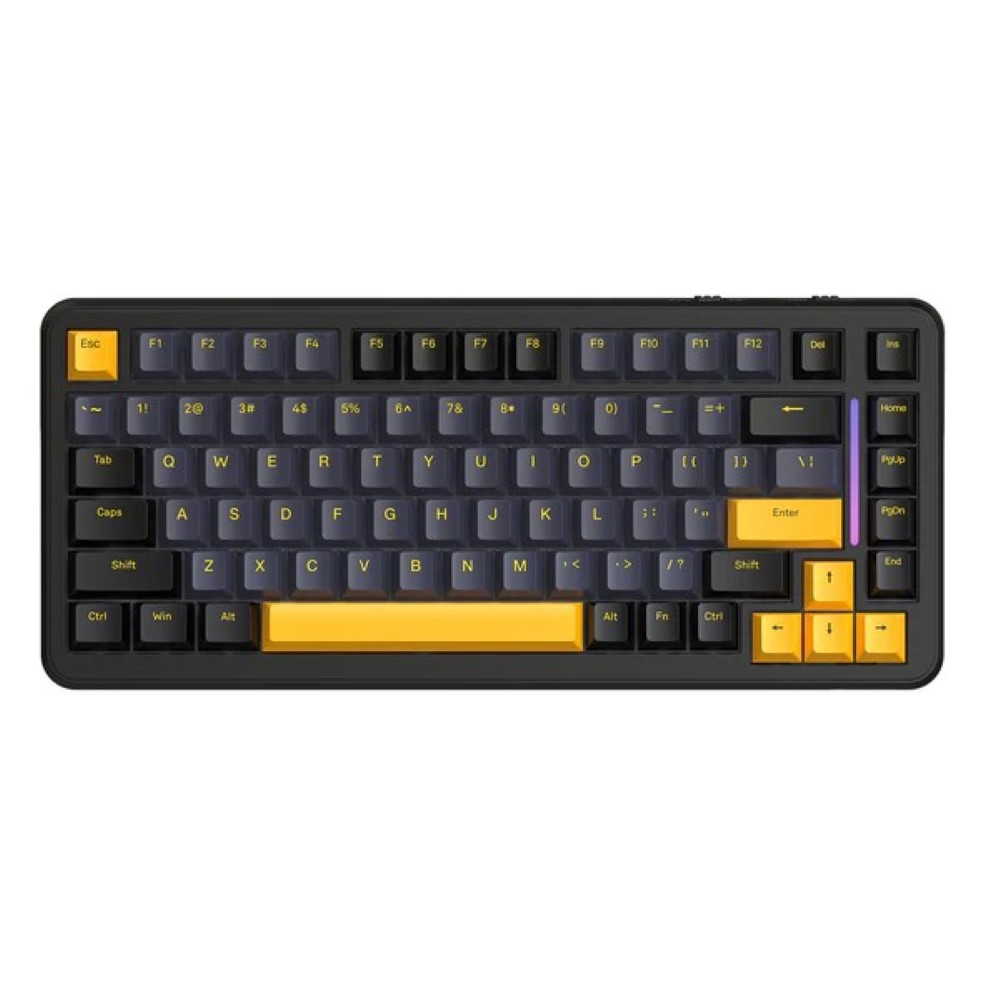 ATTACK SHARK M86 Tri-mode Gasket Mechanical Keyboard – Star Black