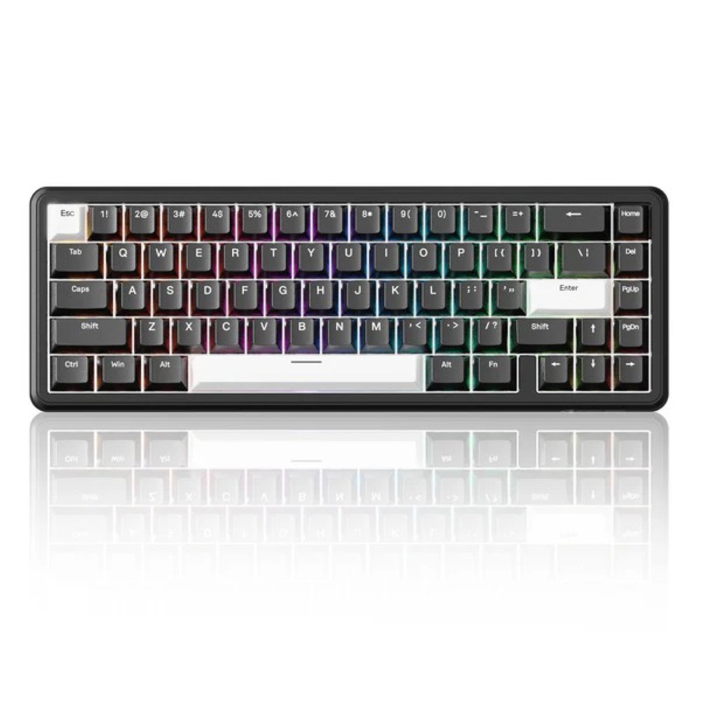 ATTACK SHARK X65 HE Magnetic Switch Rapid Trigger Keyboard - Business Black