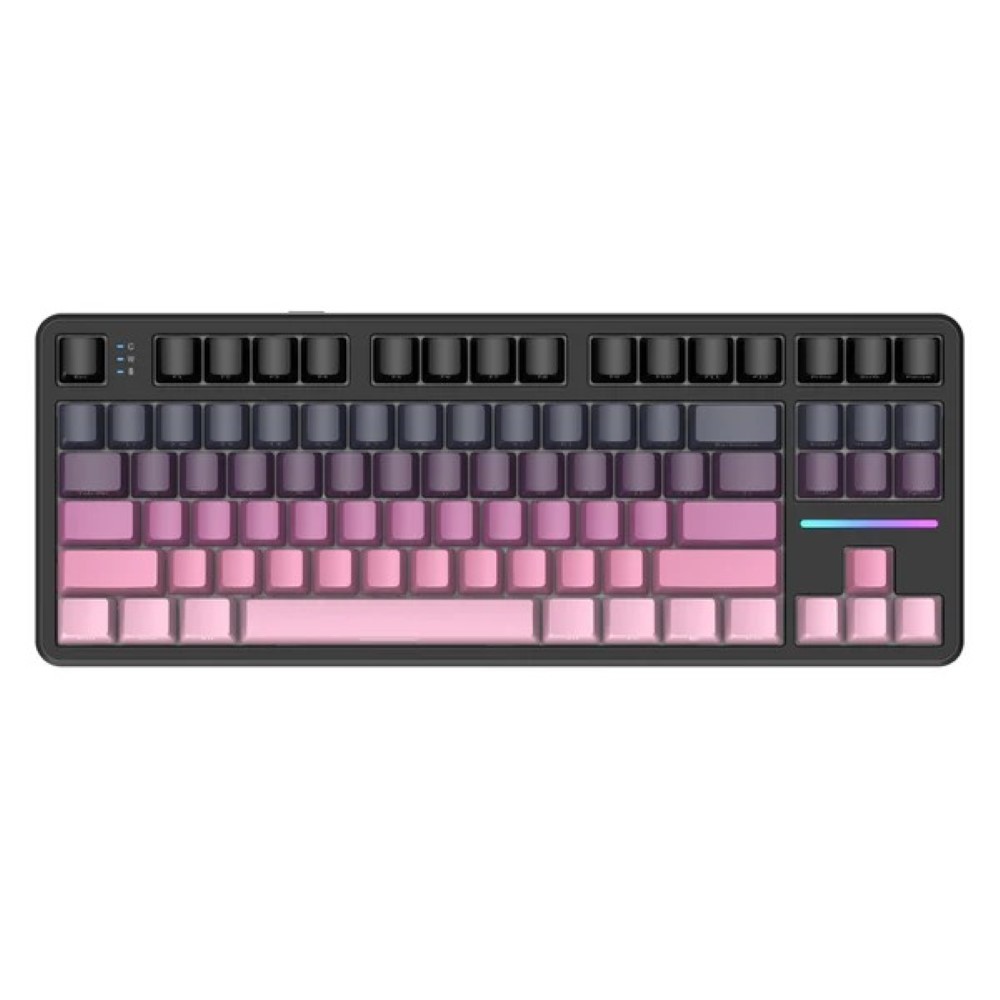 ATTACK SHARK X87 Tri-mode Gasket Mechanical Keyboard - Blackberry