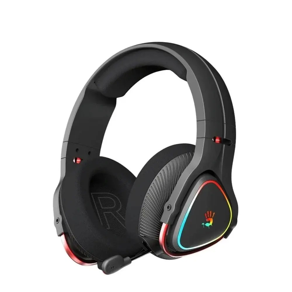 Bloody MR720 Black RGB Gaming Wireless Headset