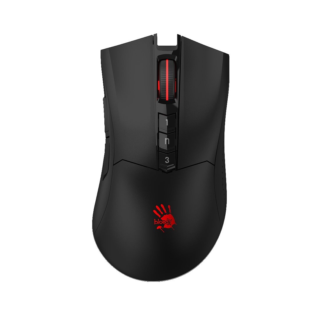 Bloody R90 Plus 2.4GHz Wireless Gaming Mouse USB Stone Black