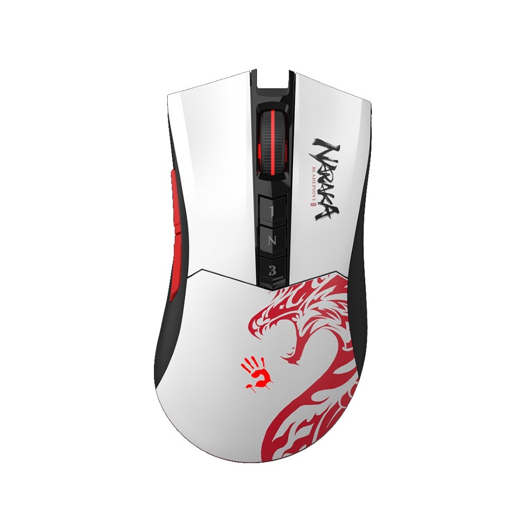 Bloody R90 Plus 2.4GHz Wireless Gaming Mouse USB Stone Naraka