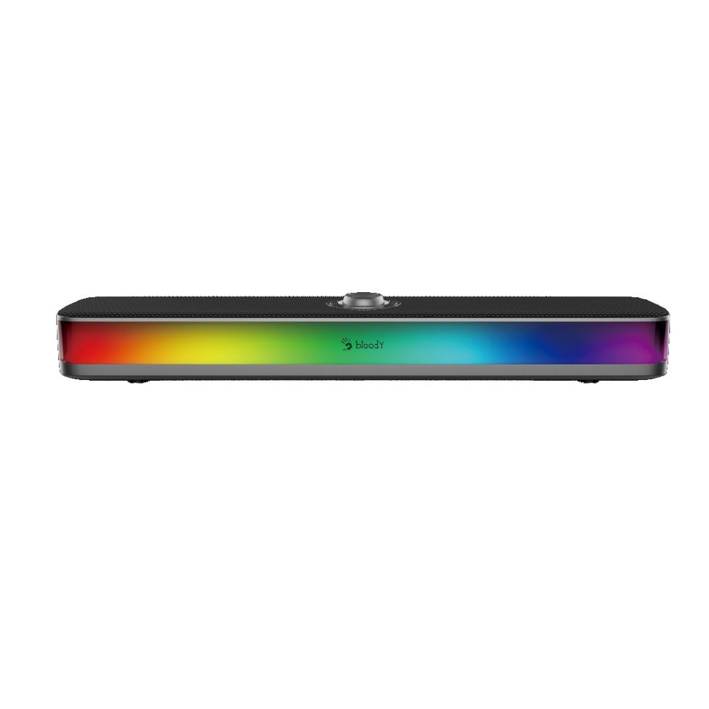 Bloody S10 Bluetooth v5.3 & USB Wired Connection RGB Gaming Soundbar Black