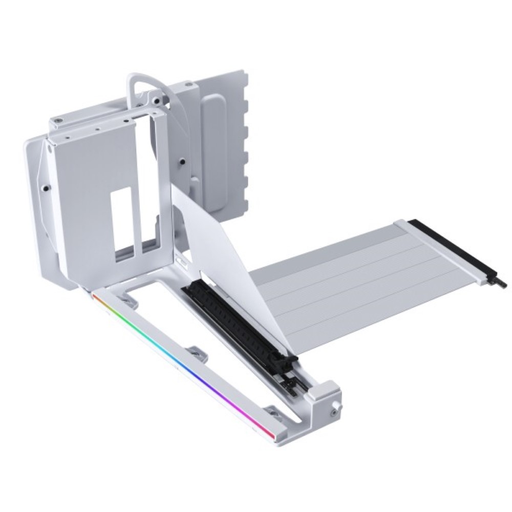 Lian Li 4-slot Vertical GPU Kit v3 with ARGB PCIe 5.0 Riser White