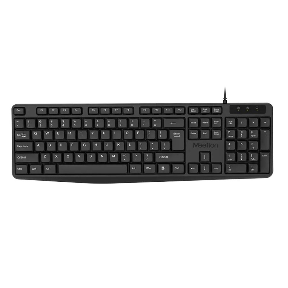 Meetion K200 Standard USB Chocolate Keyboard