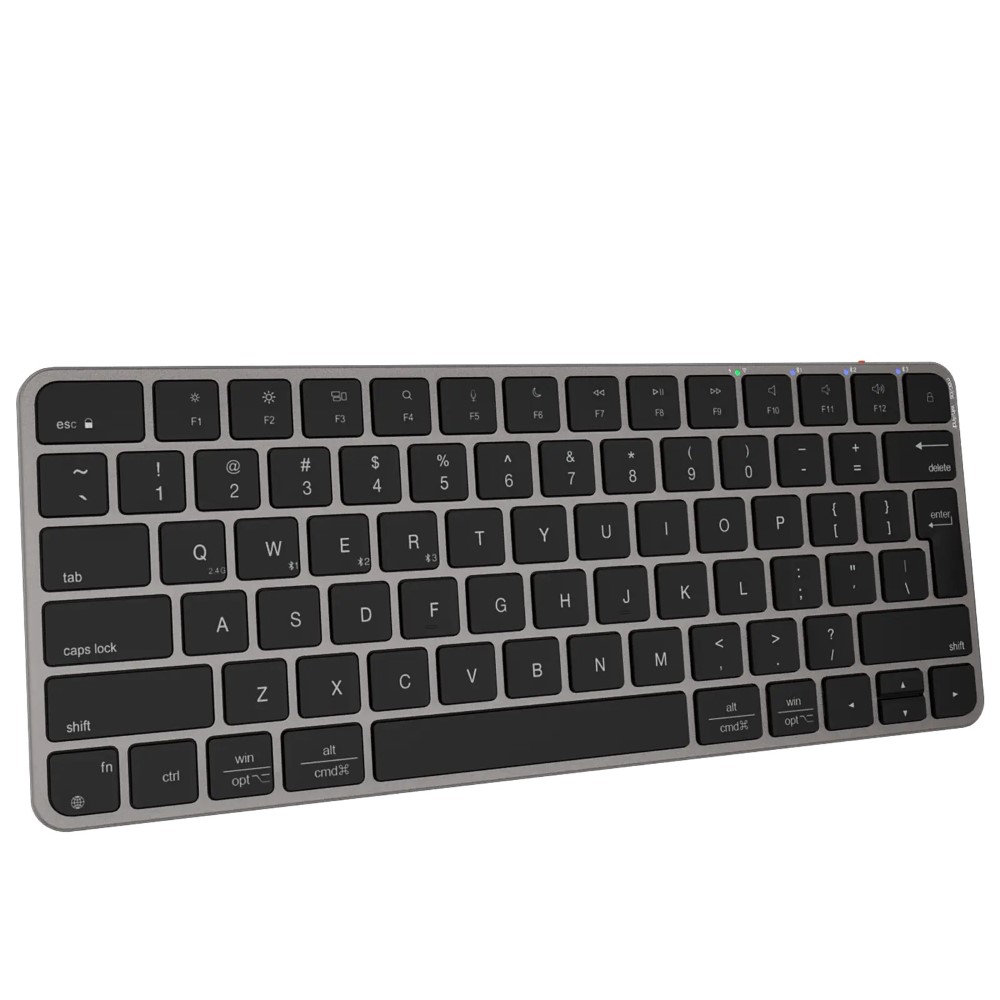 Meetion ikey K210 Wireless Ultra-thin Apple Keyboard - Black