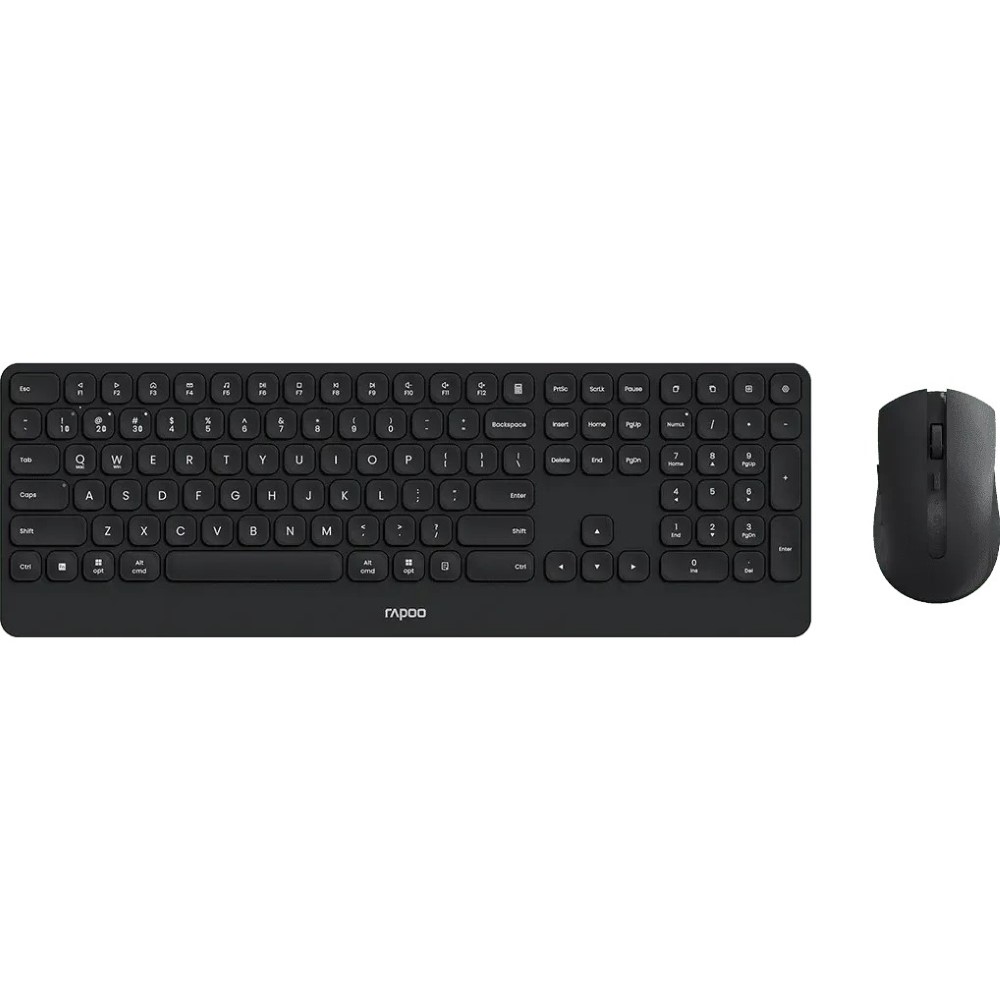 Rapoo 9510M Ultra-slim Multi-mode Wireless Keyboard Mouse Combo