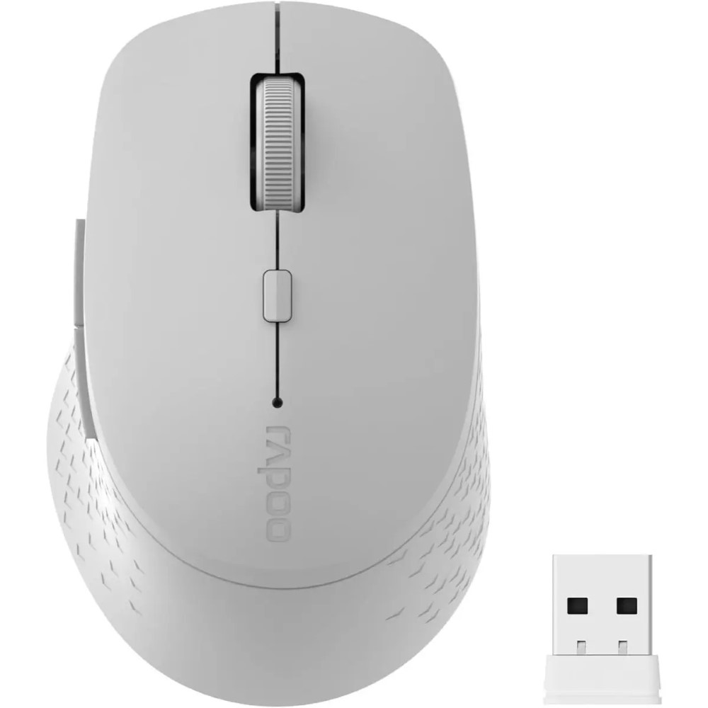Rapoo M300 Silent Multi-mode Wireless Mouse - Light Grey