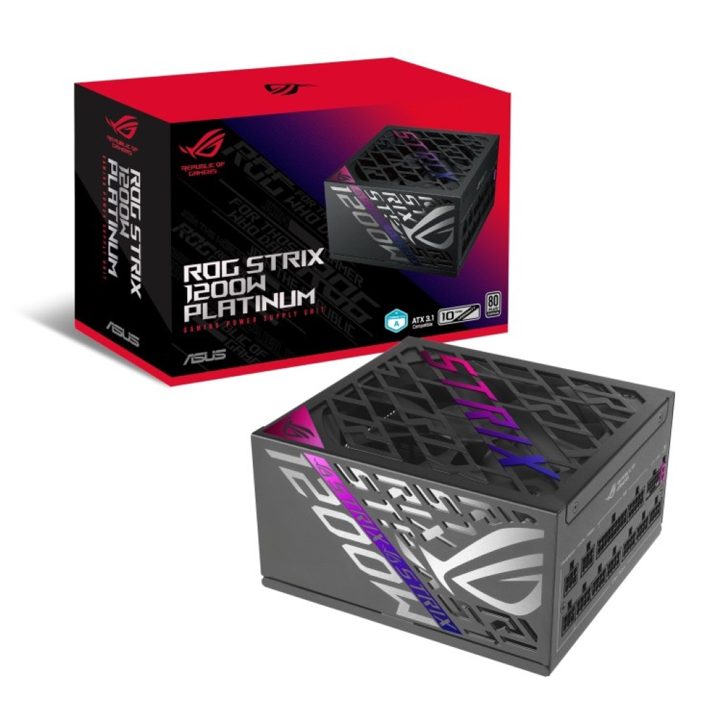 ASUS POWER SUPPLY : ROG STRIX 1200W Platinum BLACK