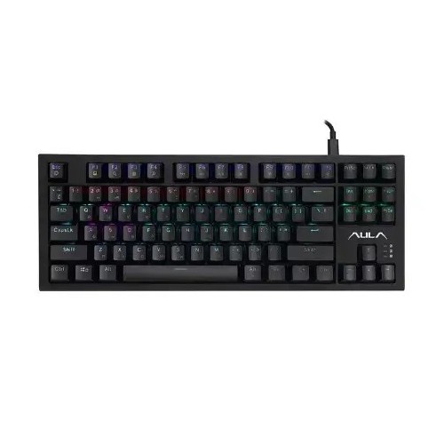 AULA F3032 Bluetooth (Tri Mode) Black Mechanical USB Gaming Keyboard - Brown Switch