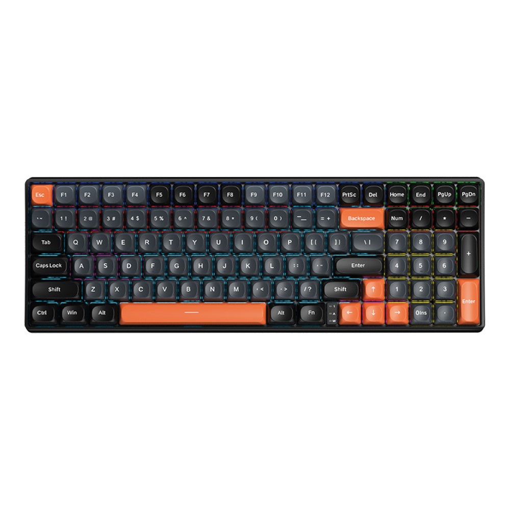 AULA S100 Mechanical Gaming Keyboard Full Size RGB Hot Swappable High-Performance Wired Design