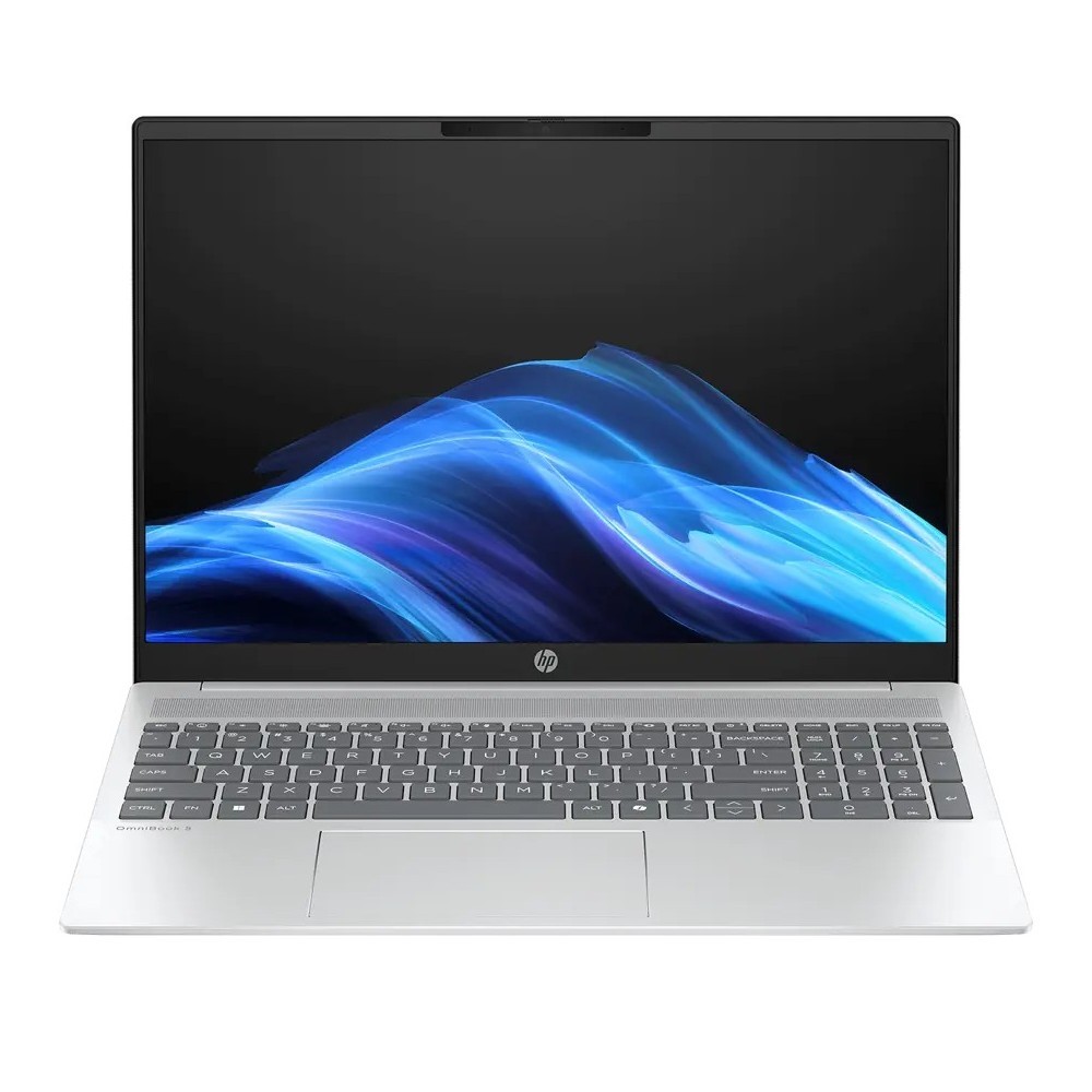 HP OmniBook 5 16-AF1017WM Touchscreen Laptop, Intel Core Ultra 7 255U, 16GB LPDDR5x, 1TB PCIe Gen4 NVMe M.2 SSD, 16″ 2K IPS LED 300 Nits, Windows 11 Home, Glacier Silver