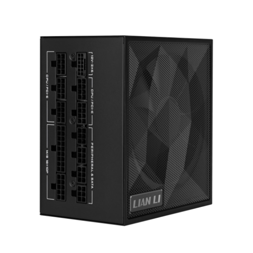 Lian Li SX Platinum 1000W SXP Compact ATX Form Factor Power Supply – Black