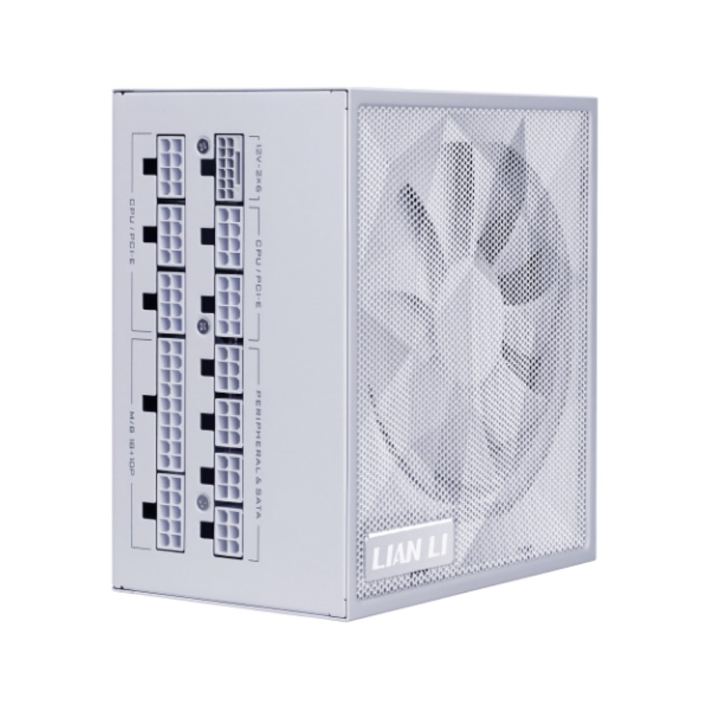 Lian Li SX Platinum 850W SXP Compact ATX Form Factor Power Supply - White