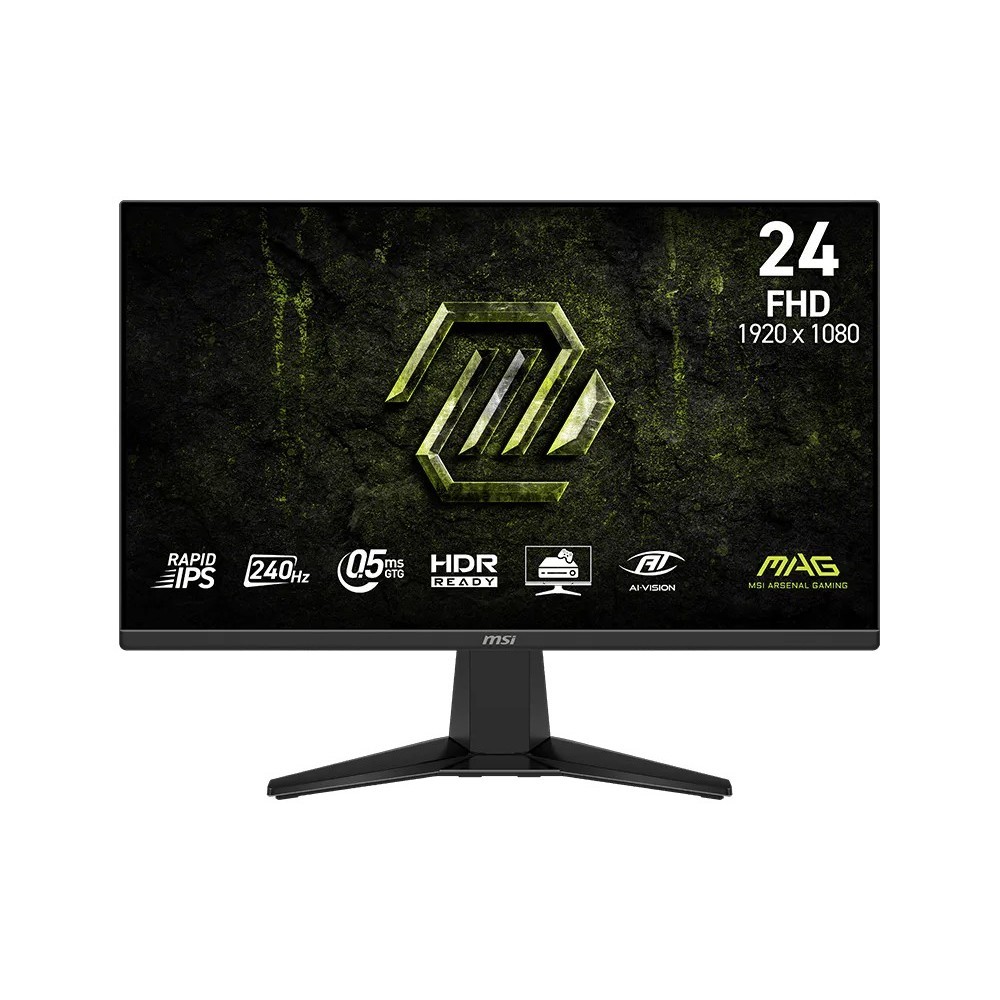 MSI MAG 245F X24 Gaming Monitor 24″ Rapid IPS Display FHD Resolution 240Hz