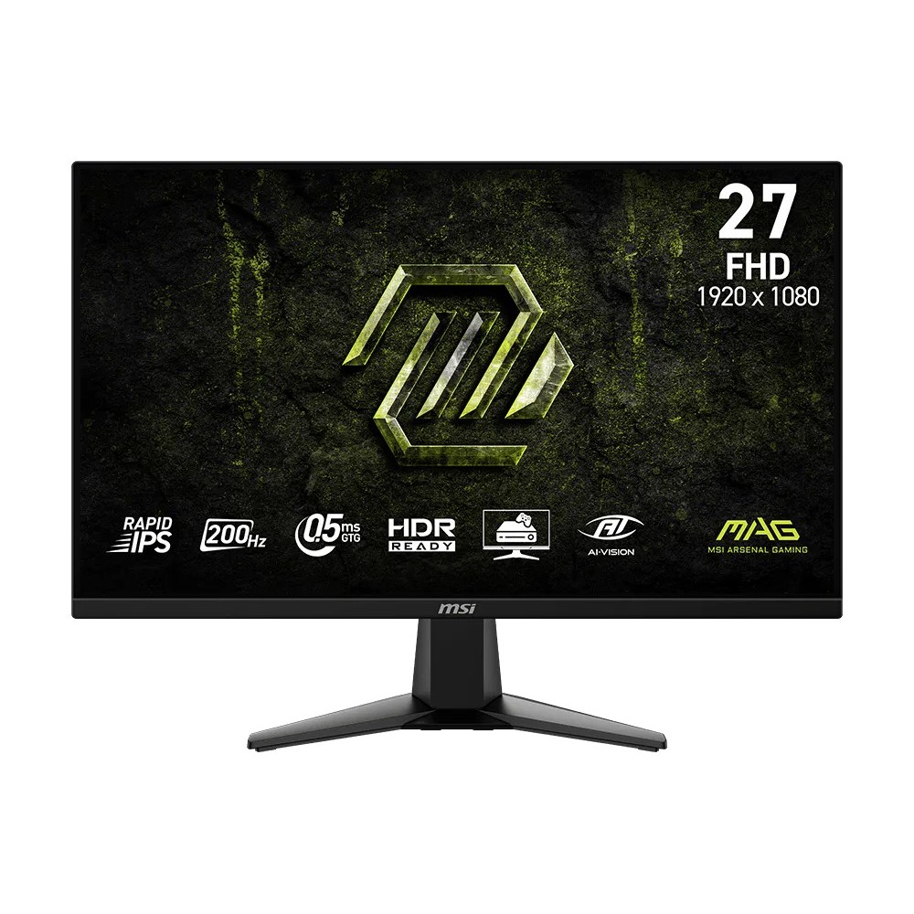 MSI MAG MONITOR : 275F E20 27-inch 1920 x 1080 (FHD) Gaming Monitor 200Hz IPS Panel