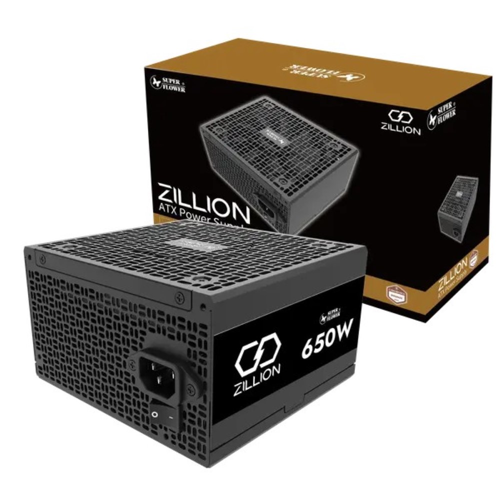 Super Flower Zillion Silver 650W ATX 3.1 Power Supply