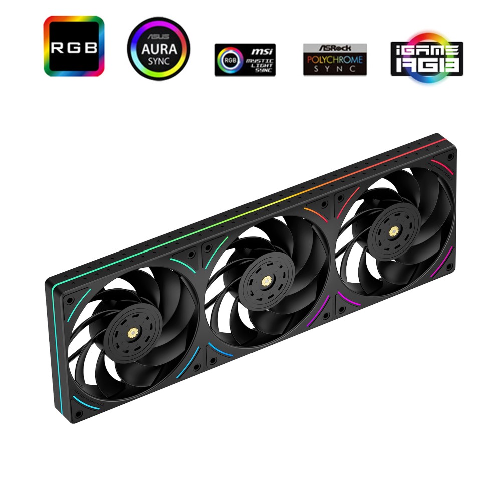 Thermalright TL-UB36R Computer Case Fan 2 IN 1 ARGB 240mm Case Fan - Black