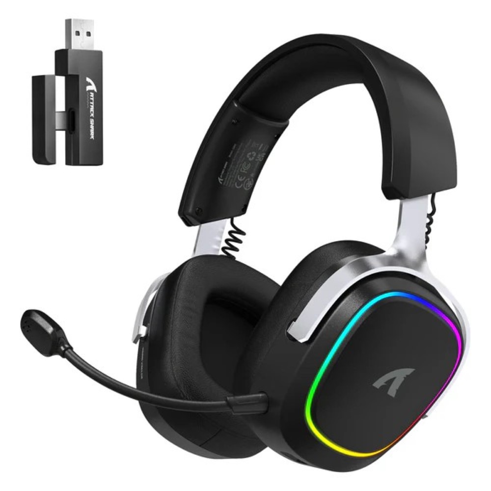 ATTACK SHARK G800 Wireless Gaming Headset – Black