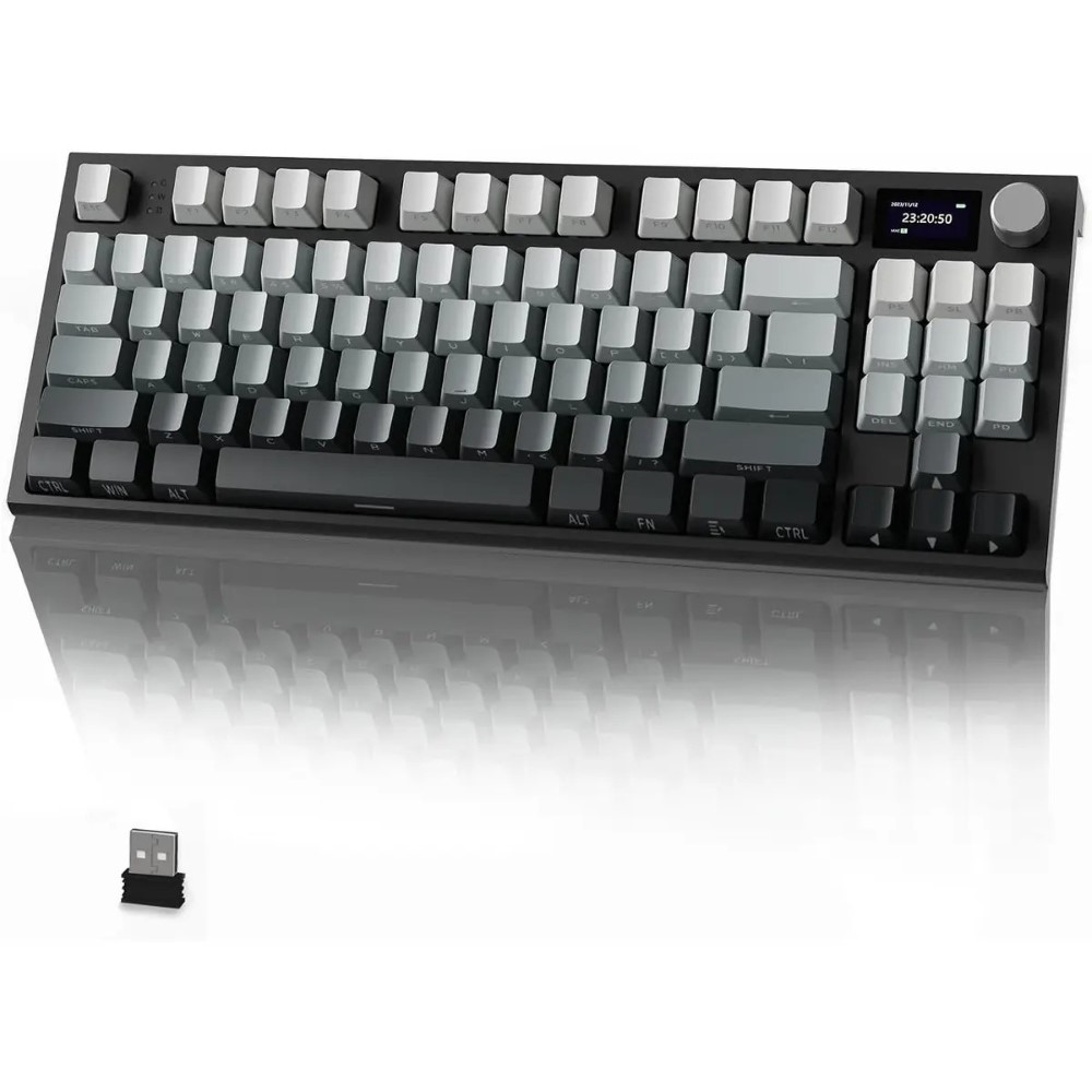 ATTACK SHARK K86 Wireless Mechanical Keyboard – Moonlit Night