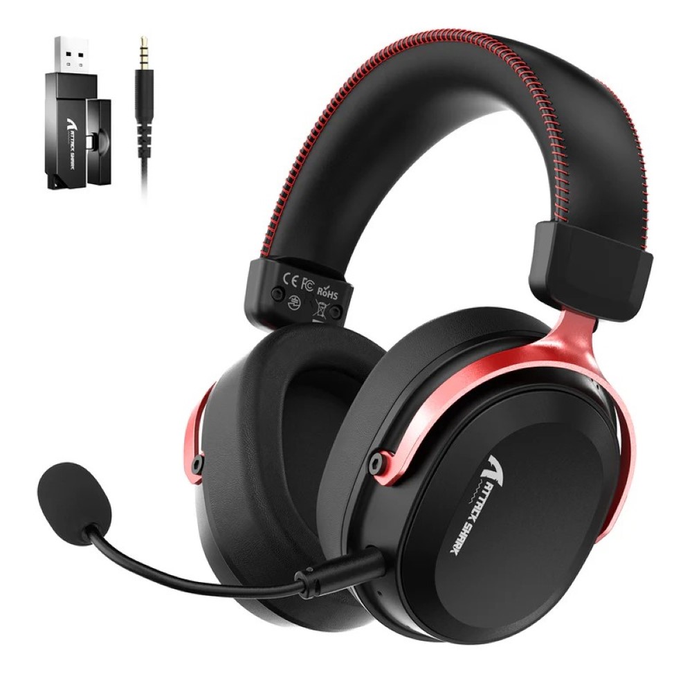 ATTACK SHARK L30 PRO Wireless Gaming Headset - Red