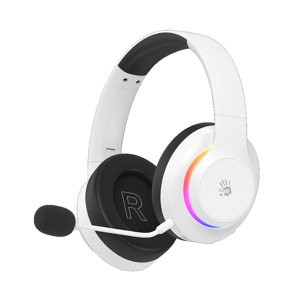 Bloody GR520 2.4GHz Wireless Gaming Headset - White