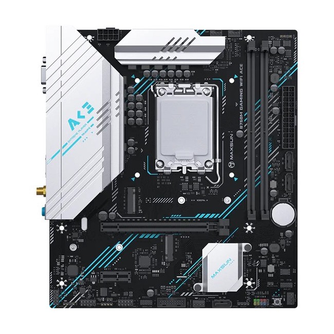 Maxsun B760M GAMING WIFI ACE-D5 DDR5 Intel Micro-ATX Motherboard
