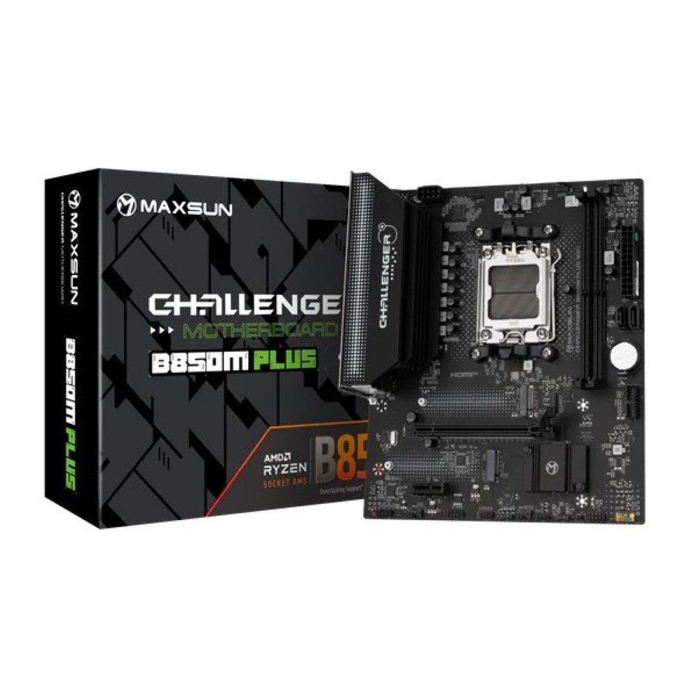 Maxsun Challenger B850M PLUS WIFI AMD AM5 Micro-ATX Motherboard