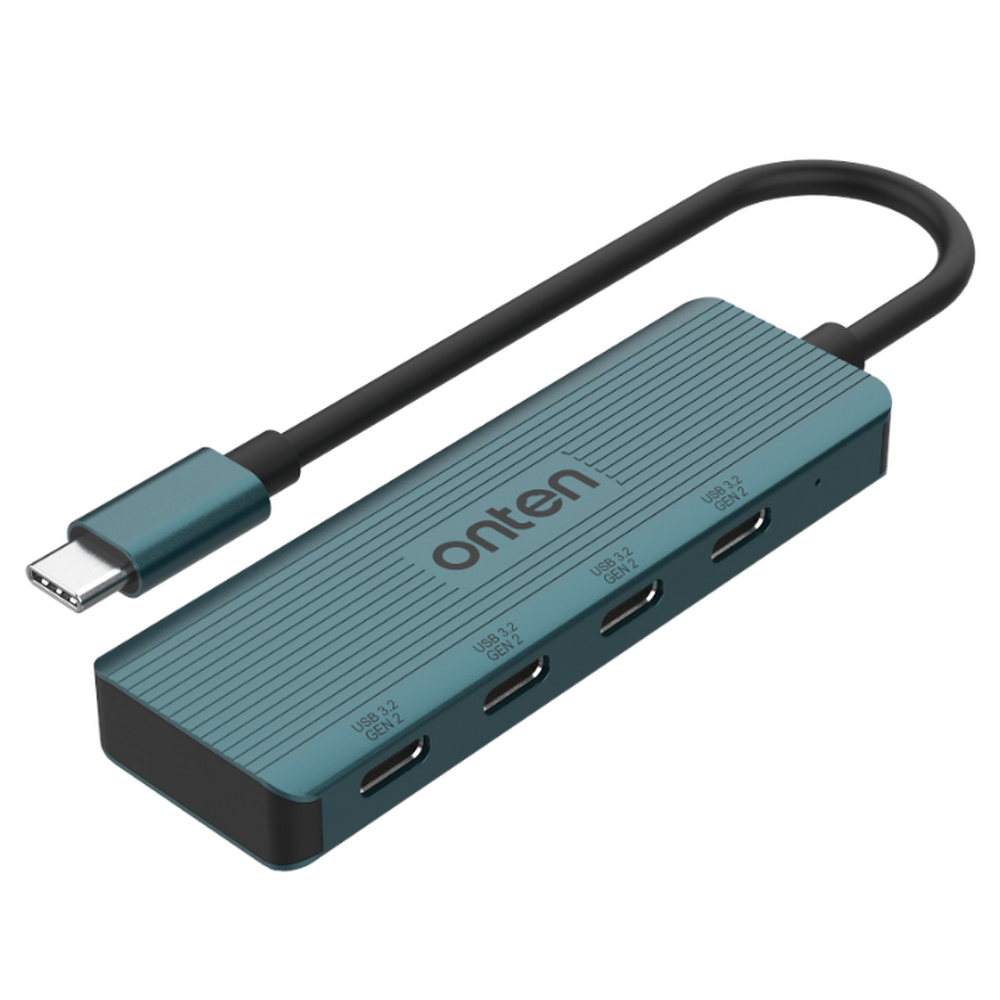 Onten UC620 Type-C to USB 3.2 Gen2 4 port 10G hub
