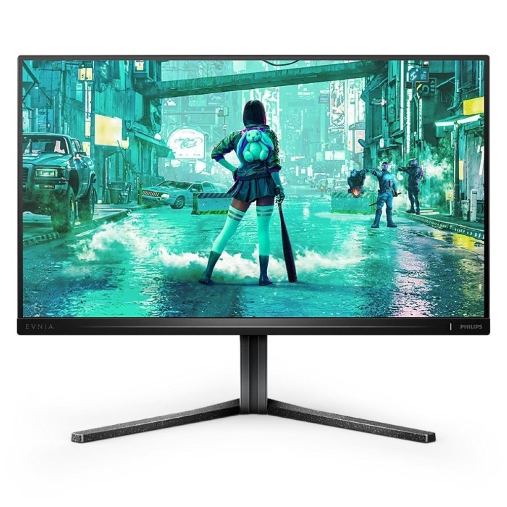 Philips Evnia 3000 25M2N3200 Gaming Monitor 25″ FHD IPS Display 180Hz Refresh Rate 1ms (Smart MBR) Response Time Adaptive Sync Smart MBR Sync. SmartImage SmartErgoBase Black