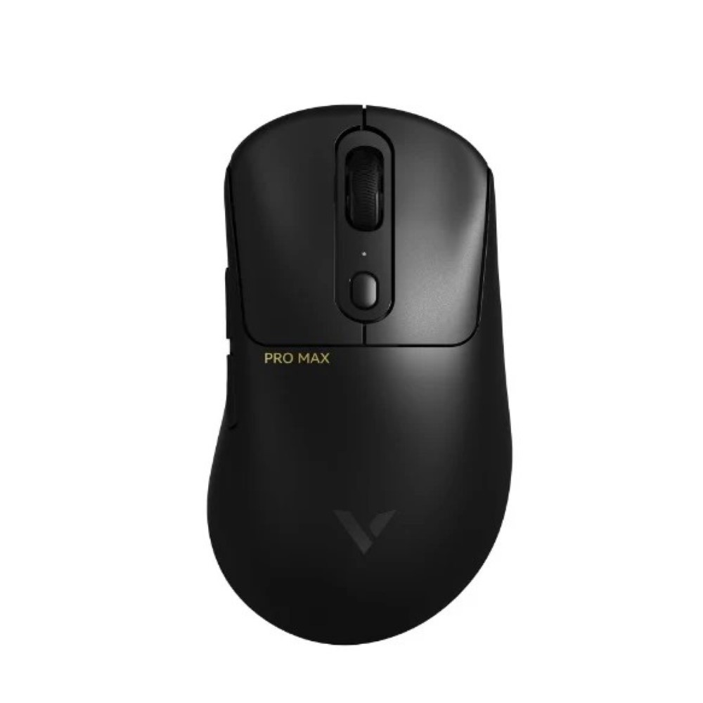 Rapoo VT3 Pro MAX Wireless Gaming Mouse 59g Superlight 8KHz Polling PAW 3950 Ultimate Optical Sensor 30K Independent X/Y DPI 1+8 Programmable Buttons 200H Battery Life Classic Shape PC Black