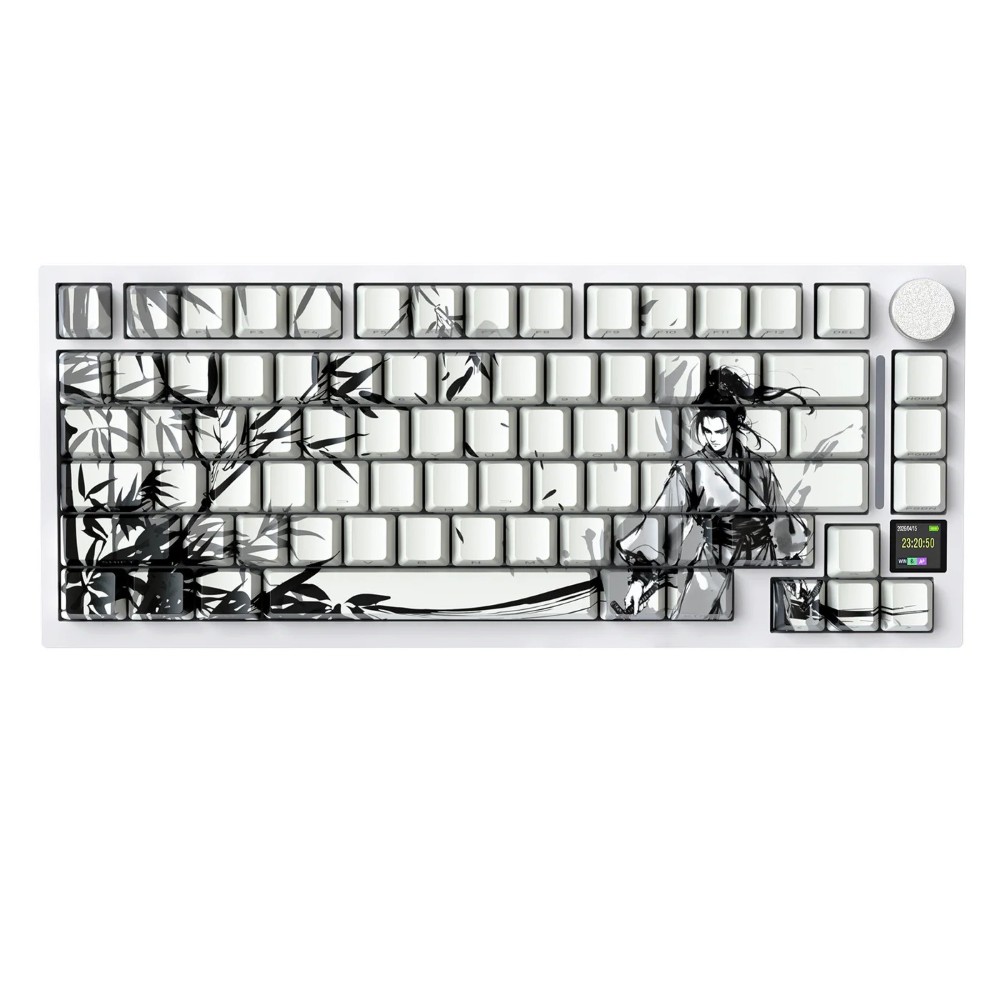 ATTACK SHARK X820 Ultra Tri-mode Gasket Mechanical Keyboard Dark Warrior + Gift Switch